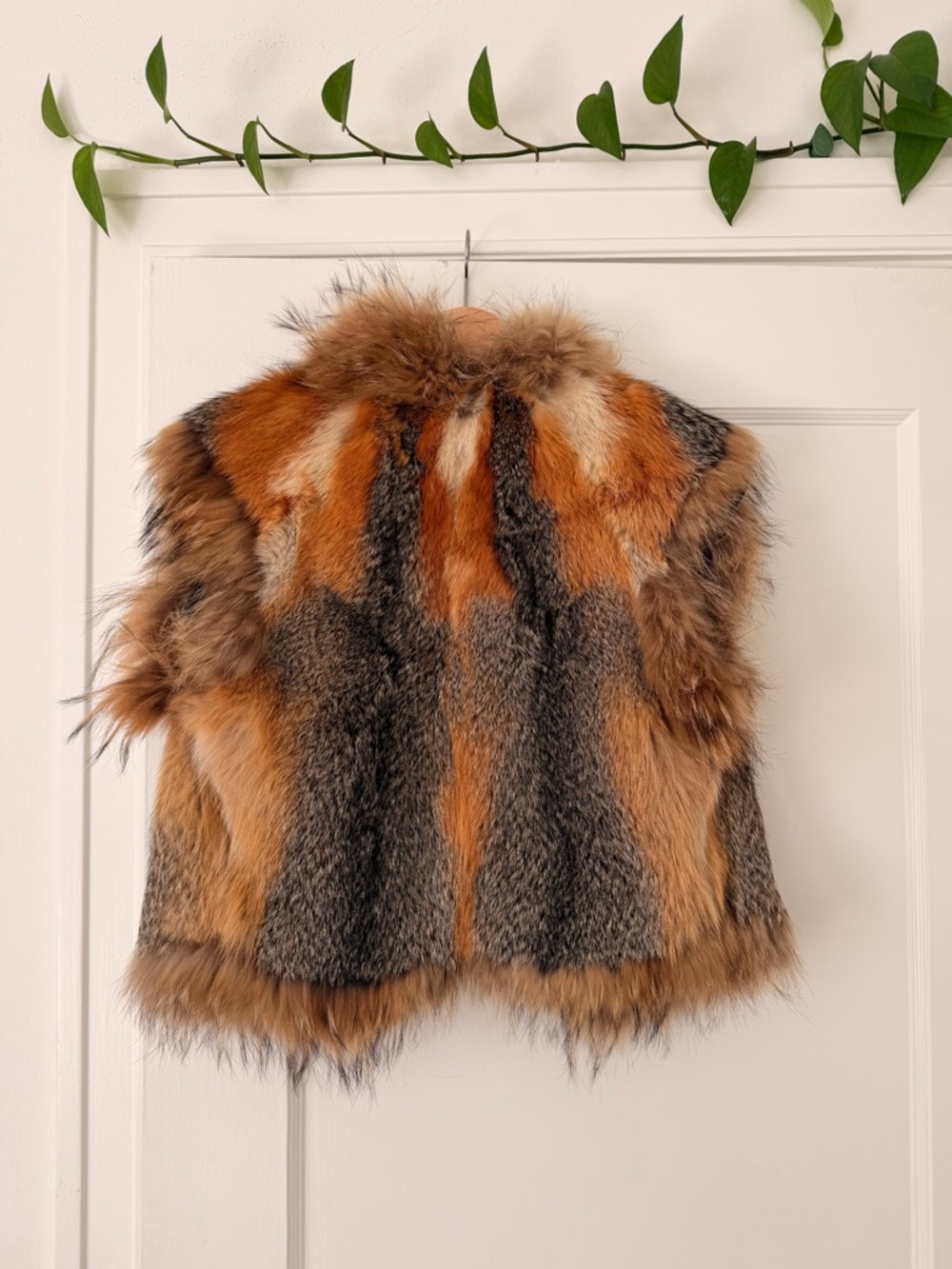 Luxury Women's Multi-Color Fur Jacket Vest - Picture 2 of 3